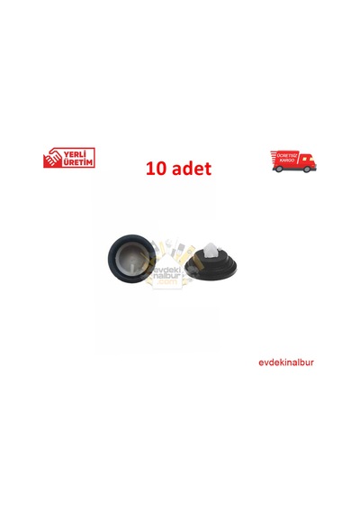 Tema & Siamp Gömme Rezervuar Şamandıra Flatör Contası 10 Adet Siyah
