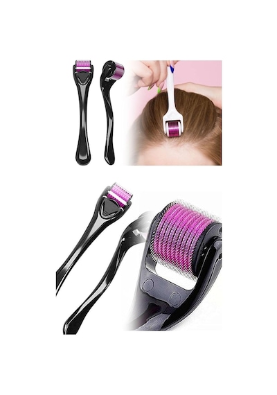 Muhen 540 Iğneli 0.5mm Iğne Derma Roller Titanyum Uçlu Saç Sakal Çıkarıcı Bakım