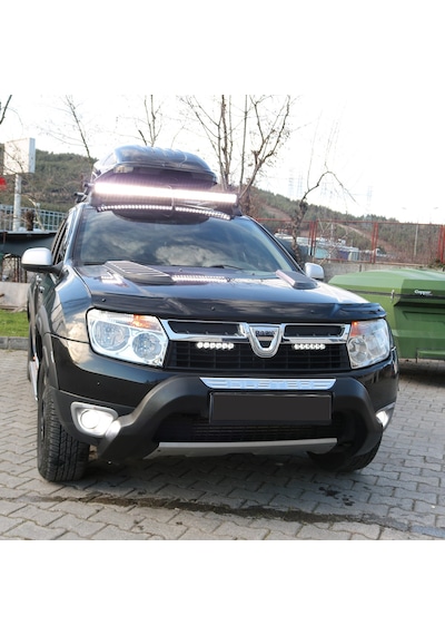 Dacia Duster Ön Tampon Altı Difüzör Mat Gri 2010-2017 Arası