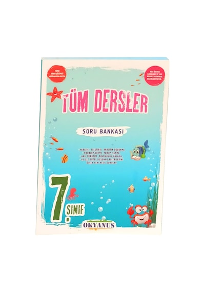7 Sınıf Tüm Dersler Soru Bankası Okyanus Yayınları
