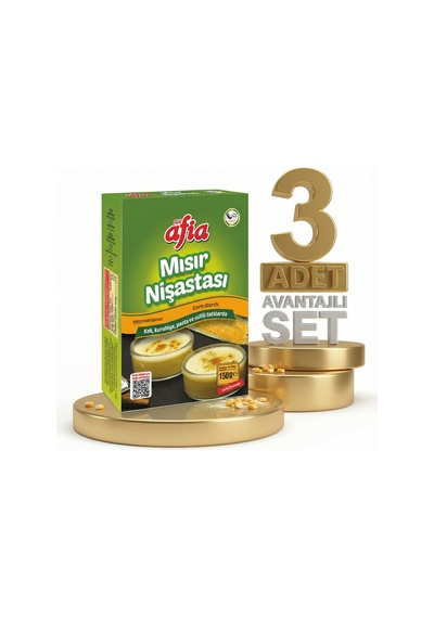 Afia Mısır Nişastası 3x150 Gr