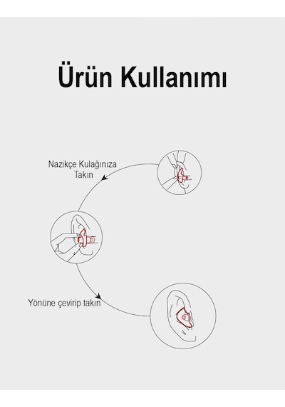 Yumuşak Su Geçirmez Silikon Yüzücü Kulaklığı Yetişkinler için N11.145