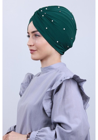 Melodi Scarf Kadın Tesettür İncili Taşlı Vera Dış Bone Zümrüt Yeşili Zümrüt Yeşili Melodi Scarf Kadın Tesettür İncili Taşlı Vera Dış Bone Zümrüt Yeşili Zümrüt Yeşili