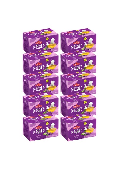 Mod Ada Çayı Bardak Poşet Çay 2x20 40gr. Onlu Paket
