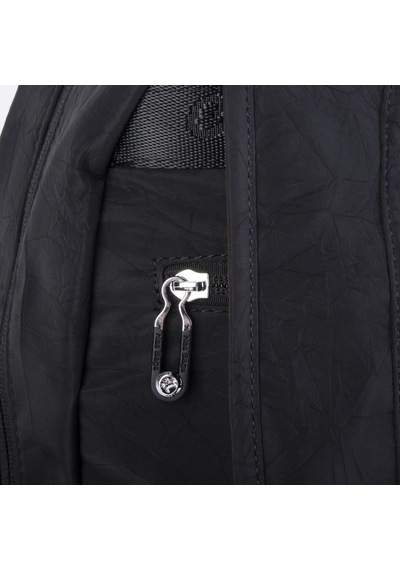 Nas Bag Unisex Büyük Boy Su Geçirmez Çok Gözlü Extra Hafif Sportif Sırt Çantası Siyah