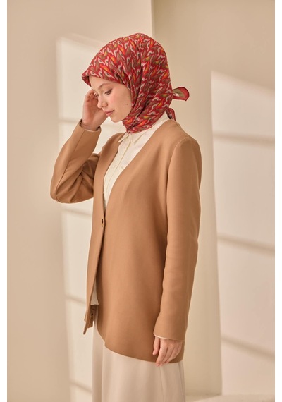 Silk Home Aura Eşarp 140006-06 Koyu Kırmızı, Zeytin Yeşili, Vizon, Pembe, Asit