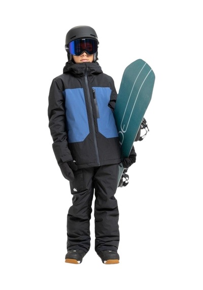 Quiksilver Highland Çocuk Siyah Snowboard Ceketi Teb