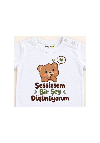Babylimon Sessizsem Bir Şey Düşünüyorum Beyaz Kısa Kollu Çıtçıtlı Bebek Zıbını Beyaz - Sessizsem Bir Şey Düşünüyorum - 928161937 Beyaz - Sessizsem Bir Şey Düşünüyorum Babylimon Sessizsem Bir Şey Düşünüyorum Beyaz Kısa Kollu Çıtçıtlı Bebek Zıbını Beyaz - Sessizsem Bir Şey Düşünüyorum - 928161937 Beyaz - Sessizsem Bir Şey Düşünüyorum