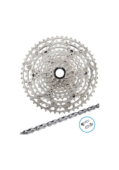 Shimano Deore Cs-m6100 10/51+cn-m6100 12'li Kaset Zincir Seti Siyah