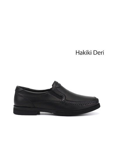 Diğer Erkek Siyah Hakiki Deri Klasik Ayakkabı Ddma73542357