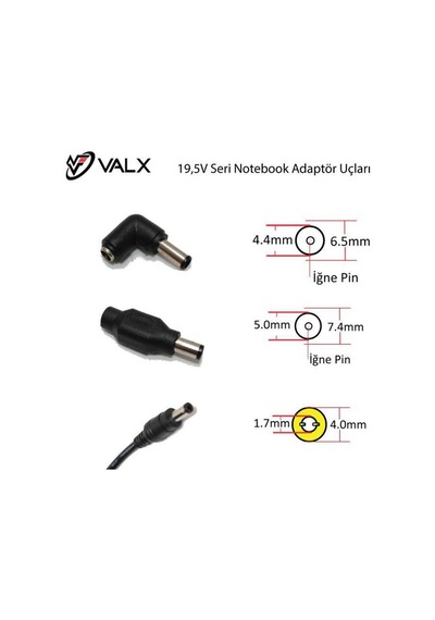 Valx Lu-195 19.5V Universal Laptop  Adaptör