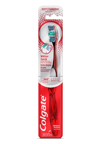 4 Adet Colgate Diş Fırçası 360 Optik Beyaz