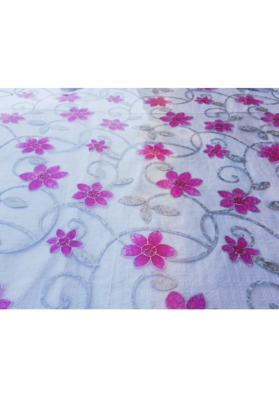 Şeffaf Desenli 100Cm X 100Cm Masa Örtüsü 1.7Mm Kalın Pvc Kaymaz (536907925)