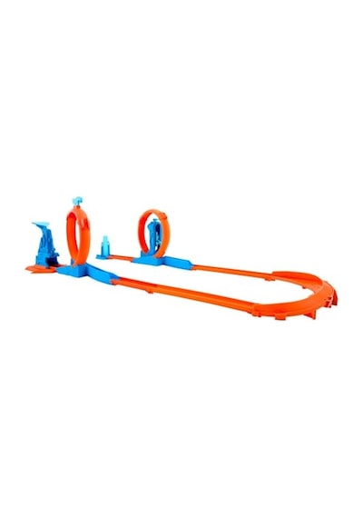 Hot Wheels Track Creator Triple Loop Kit, Jdw39