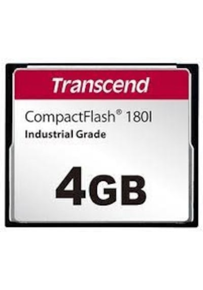 Transcend TS4GCF180I 4 GB CF180I Industrial CompactFlash Hafıza K