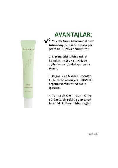 Sandawha Camellia Intensive Eye Contour Cream 30 ML