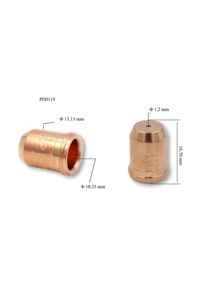 Trafimet S 75-s 105 1,2mm Plazma Kesim Memesi Pd0119-12