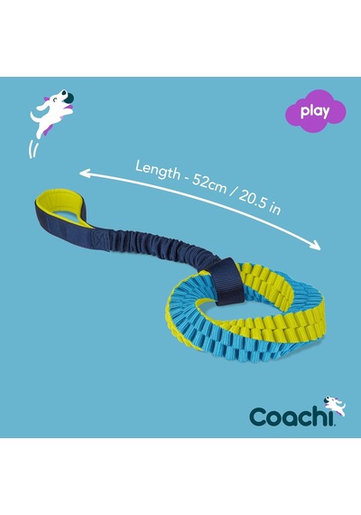 Company Of Animals Tuggi Helix - Tug Of War & Play İçin İnteraktif Köpek Oyuncağı. Güçlü Ve