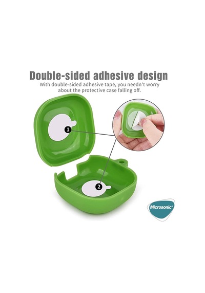 Samsung Galaxy Buds 2 İçin Kılıf Avakado Buds 2 İle Uyumlu Kılıf - Yeşil