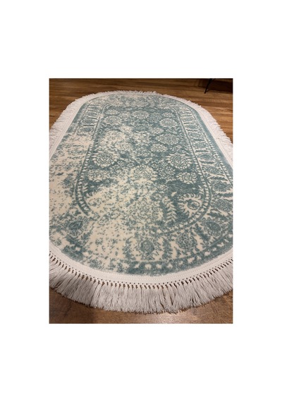 Daphne 10305a Mavi Oval Halı