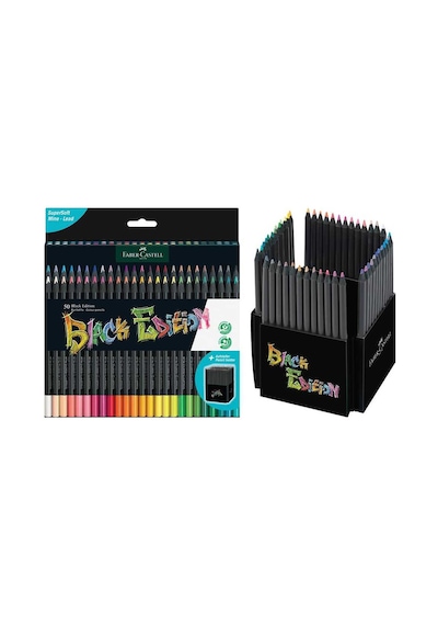Faber Boya Kalemi Black Edition 50 Li 5171 116450 Çok Renkli