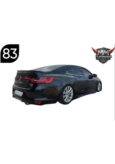 MMTUNNİNG RENAULT MEGANE 4 YAN MARŞPİYEL TAKIMI (BOYASIZ GÖNDERİLECEKTİR)