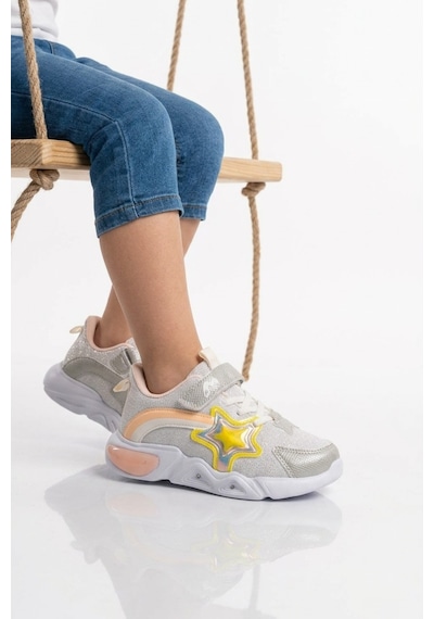 Marcokids Marco Kids 26y316 F Gümüş Kız Çocuk Spor Ayakkabı