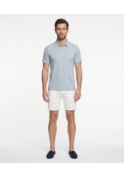 Yargıcı Regular Polo Yaka Kısa Kol Triko 26yetr2010x 010 Mavi