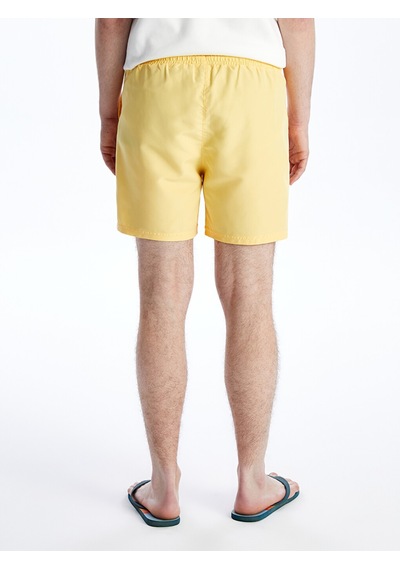Lcw Swımwear Sarı Kısa Boy Basic Erkek Deniz Şortu