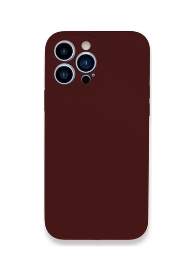 İphone 13 Pro Max Kılıf Lansman Legant Silikon - Bordo