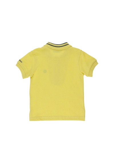 Erkek Bebek Sarı Polo Yaka Tişört 3886814
