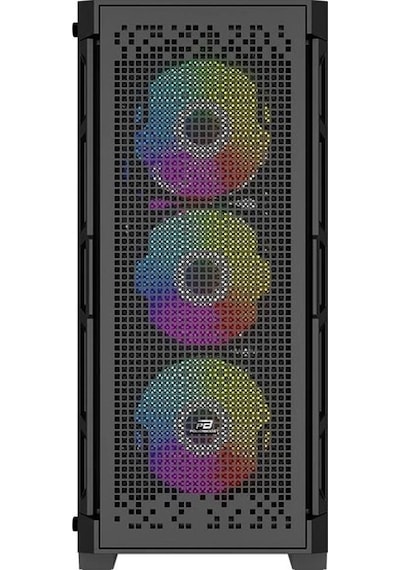 Powerboost PB-PS7840B 600 W Oyuncu Mid-Tower Bilgisayar Kasası