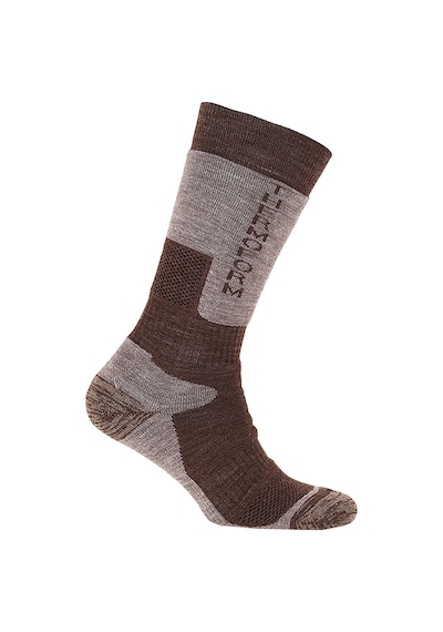 Thermoform Outdoor Çorap Kahverengi Renkli