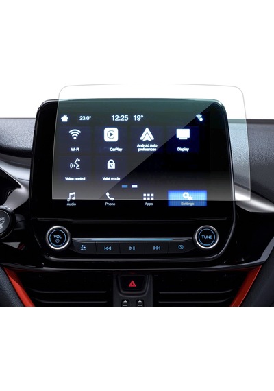 Ford Fiesta Uyumlu 8 İnç Navigasyon Temperli Cam Ekran Koruyucu