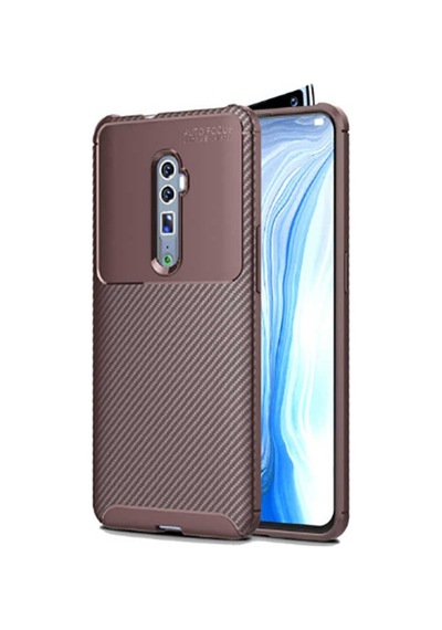 Oppo Reno 10X Zoom Kılıf Zore Negro Silikon Kapak-Siyah