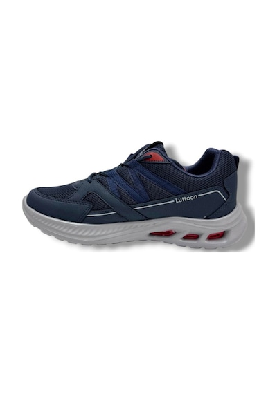 Luttoon 4157-26 Anorak Anatomik Erkek Sneaker Lacivert Buz Kırmızı