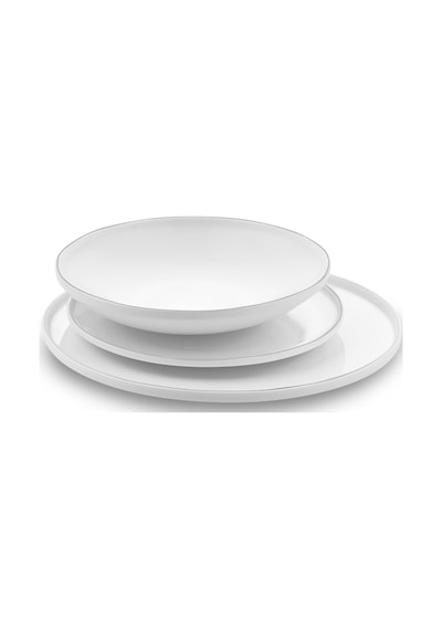 Jumbo Belle Platin 55 Parça 12 Kişilik Yemek Takımı Platin