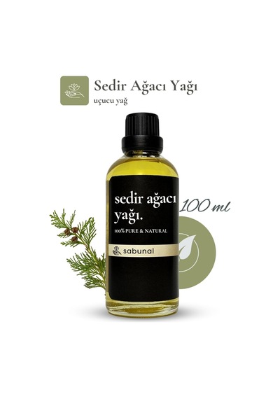 Sedir Ağacı Yağı 100 Ml - Yoga, Meditasyon Ve Aromaterapi Yağı