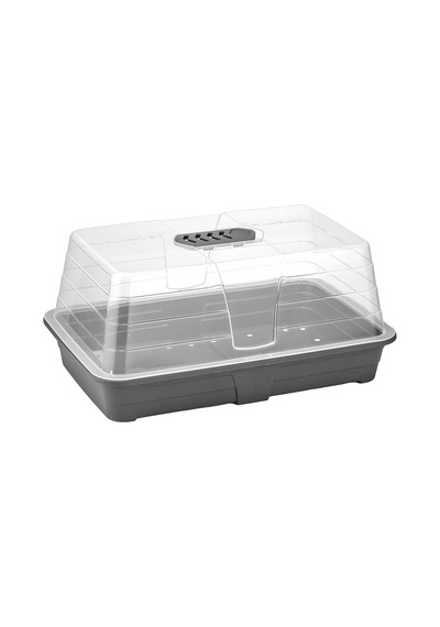 Serinova Fide Yetistirme Fanusu Tk. 2 No, 33,5 Cm, 4,1 Lt Antrasit