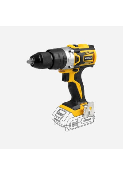 Rtrmax X-Lion RTX2014B 18V Darbeli Kömürsüz Matkap (Solo)