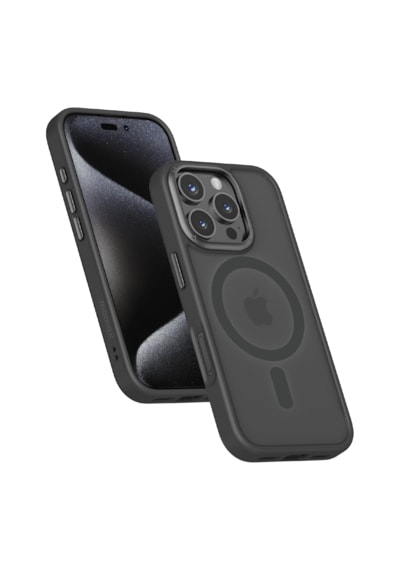 Momax Play CaseForm Apple Uyumlu iPhone 16 Pro Max Magsafe Kılıf Siyah