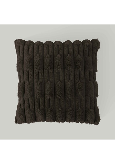 Linens Latrell Kırlent Kılıfı 45x45 Cm Kahve Kahverengi