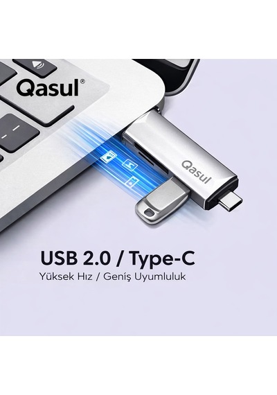 6 Sı 1 Arada Otg Kart Okuyucu Type-c Usb 3.0 Sd / Tf / Usb Çok Fonksiyonlu Adaptör