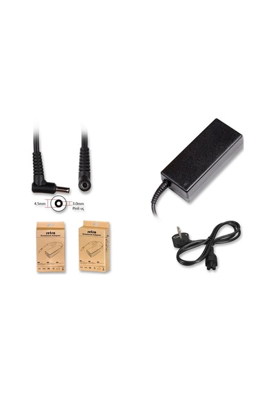 RETRO Asus Uyumlu 19V 3.42A 65W EXA1203YH, EXA1208CH Pinli Uç Notebook A