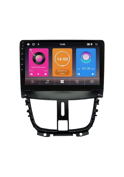 Peugeot 207 Android Multimedya Sistemi 2006-2012 Clarion 4/64