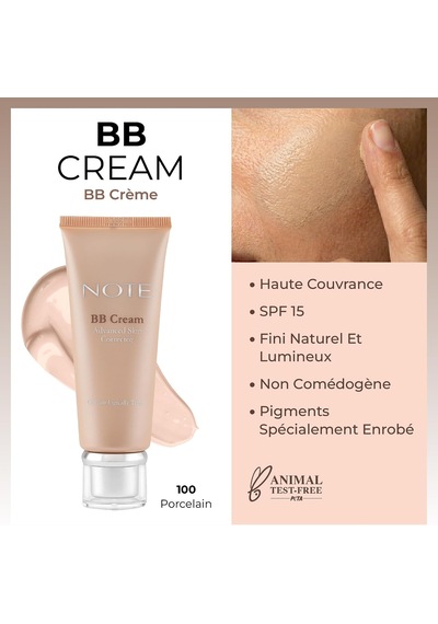 Cosmetics Bb Cream 100 Porcelain Spf 15 Nemlendirici Etkili Yoğun Kapatıcı Bb Krem Çok Renkli