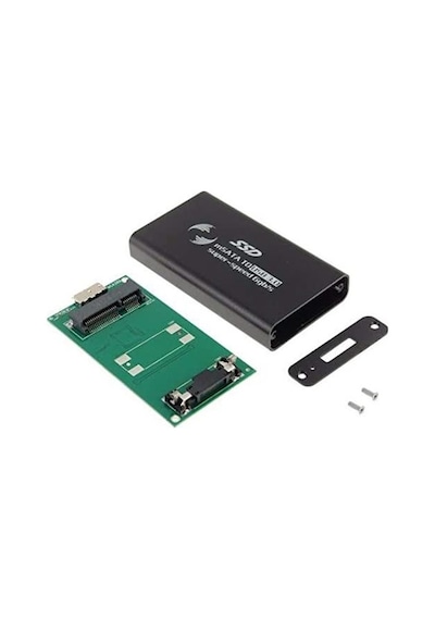 Mini Pci-E Msata To USB 3.0 SSD Kutu Harddisk Kutusu