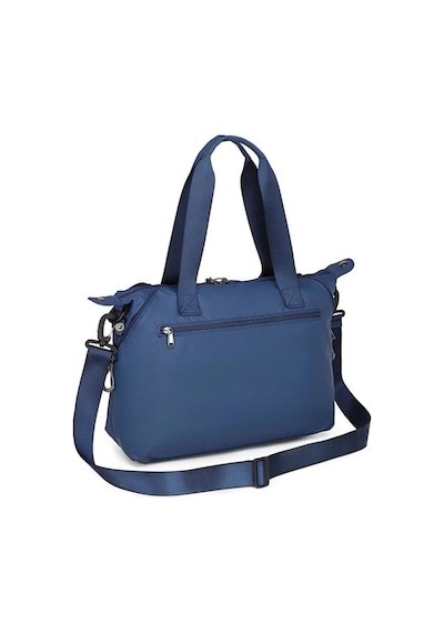 Smart Bags Ekstra Hafif Kumaş Kadın Omuz Çantası 2022-53339 Lacivert
