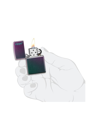 Zippo Çakmak 49146Zl Classic Iridescent Lighter Zippo Logolu