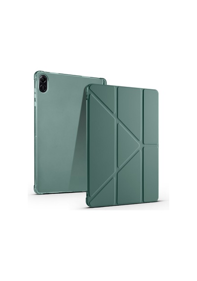 Honor Pad X8a 11inç Kılıf Kalem Bölmeli Trifolding Case Kılıf